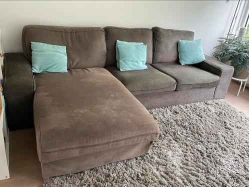 Kivik 3-zitsbank met chaise longue (IKEA), Huis en Inrichting, Banken | Sofa's en Chaises Longues, Gebruikt, Driepersoons, 250 tot 300 cm