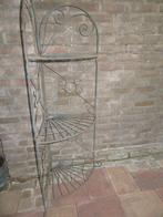 Vintage Metalen Rek PLANTENREK voor 3 planten 135 cm. Hoog, Ophalen, Gebruikt, 100 cm of meer, Rond