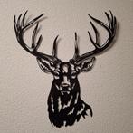 Hertenkop Glanzend Zwart, Ophalen of Verzenden, Zo goed als nieuw