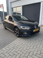Volkswagen Polo 1.0 TSI R line 95pk 7-DSG 2019 Zwart, Auto's, 95 pk, Zwart, 48 €/maand, Particulier