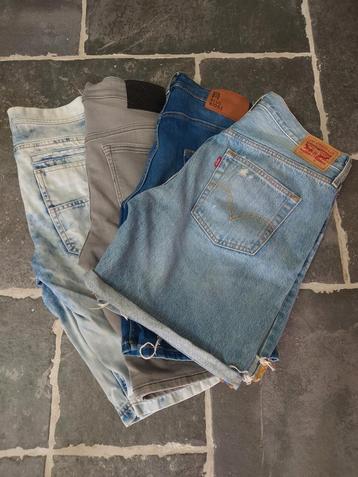 4 Shorts (W31)Levi's,Blue Ridge,Chief,Rainbow. RobShort#W31 beschikbaar voor biedingen