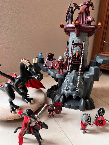 Een Playmobil Drakenburcht - Mooie Set beschikbaar voor biedingen