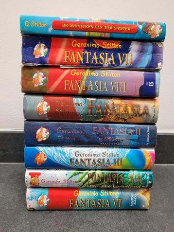 Geronimo Stilton Hardcover boeken 8 stuks beschikbaar voor biedingen
