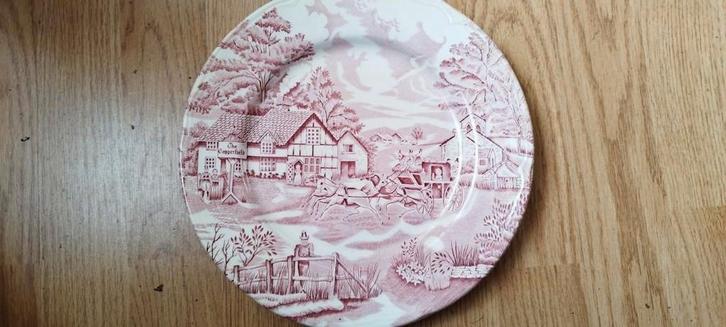 Oude Lunéville Bord - Prachtig Decor!, Antiek en Kunst, Antiek | Schalen, Ophalen