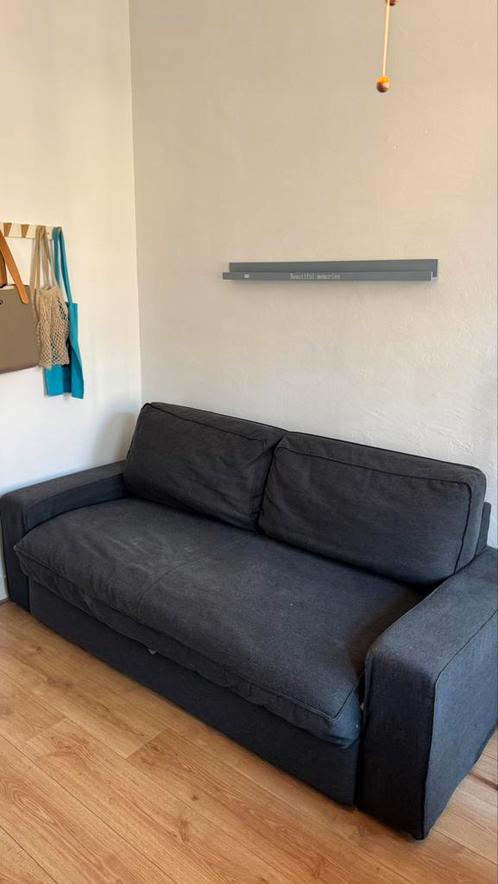 Bedbank met lattenbodem!, Huis en Inrichting, Slaapkamer | Slaapbanken, Zo goed als nieuw, 210 cm, Tweepersoons, Ophalen