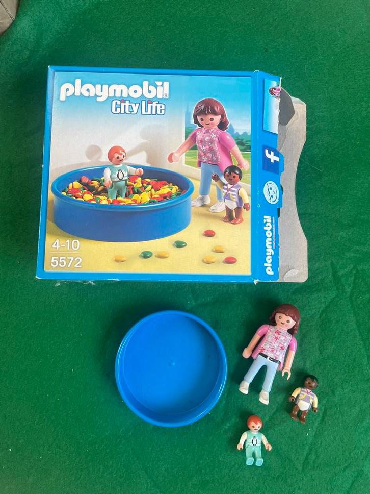 Playmobil 5572 city life ballenbak (zonder ‘ballen’), Kinderen en Baby's, Speelgoed | Playmobil, Zo goed als nieuw, Ophalen of Verzenden