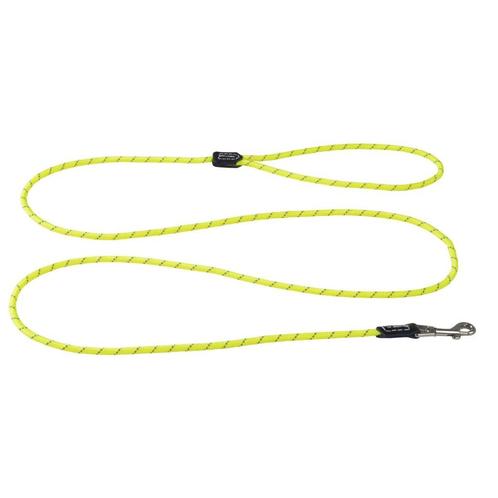 ROGZ Rope Hondenlijn Nylon S 180 cm Geel (Zie Tekst) -45%!!!, Dieren en Toebehoren, Hondenriemen, Nieuw, Hondenriem, Ophalen of Verzenden
