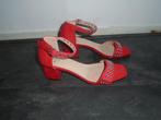 Eksept Suede Rood Feest Schoenen Sandalen met Studs 38 Nieuw, Kleding | Dames, Schoenen, Verzenden, Nieuw, Sandalen of Muiltjes