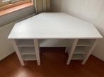 Mooi wit hoekbureau, Ophalen, Zo goed als nieuw, Bureau