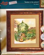 Cado lanarte borduurpakket  garden in the autumn  34751 op=o, Ophalen of Verzenden, Nieuw, Handborduren, Borduurpakket