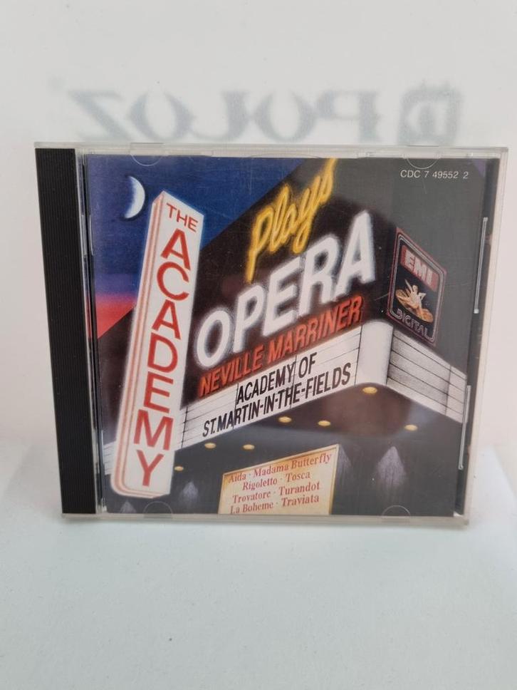 The Academy of St Martin in the Fields - Plays opera. Cd., Cd's en Dvd's, Cd's | Rock, Gebruikt, Ophalen of Verzenden