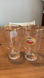 20 amstel glazen als nieuw, Ophalen of Verzenden, Zo goed als nieuw, Bierglas