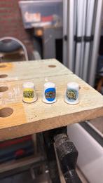 Porseleinen vinger hoedjes met draaiorgels erop, Ophalen, Zo goed als nieuw