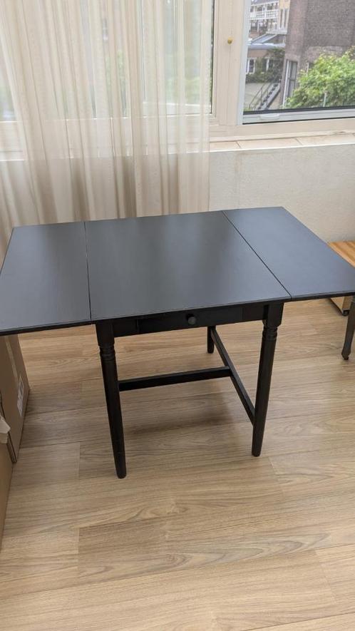 Ikea Ingatorp uitklaptafel, Huis en Inrichting, Tafels | Eettafels, Gebruikt, 50 tot 100 cm, 50 tot 100 cm, Vier personen, Rechthoekig