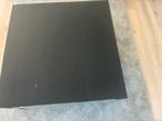 Leolux Aditi Salontafel 84x84 Eiken, Ophalen, Gebruikt, 50 tot 100 cm, Minder dan 50 cm