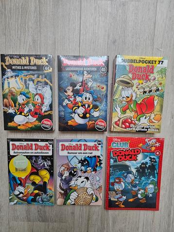 6x donald duck pockets nieuw  beschikbaar voor biedingen