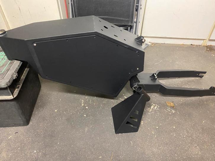 Stealth Bomber Frame, Mat Zwart, Extra Grote Batterijruimte, Fietsen en Brommers, Overige Fietsen en Brommers, Zo goed als nieuw