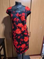 Linea Raffaelli Feestjurk XL/XXL, Zwart, Maat 46/48 (XL) of groter, Ophalen of Verzenden, Zo goed als nieuw