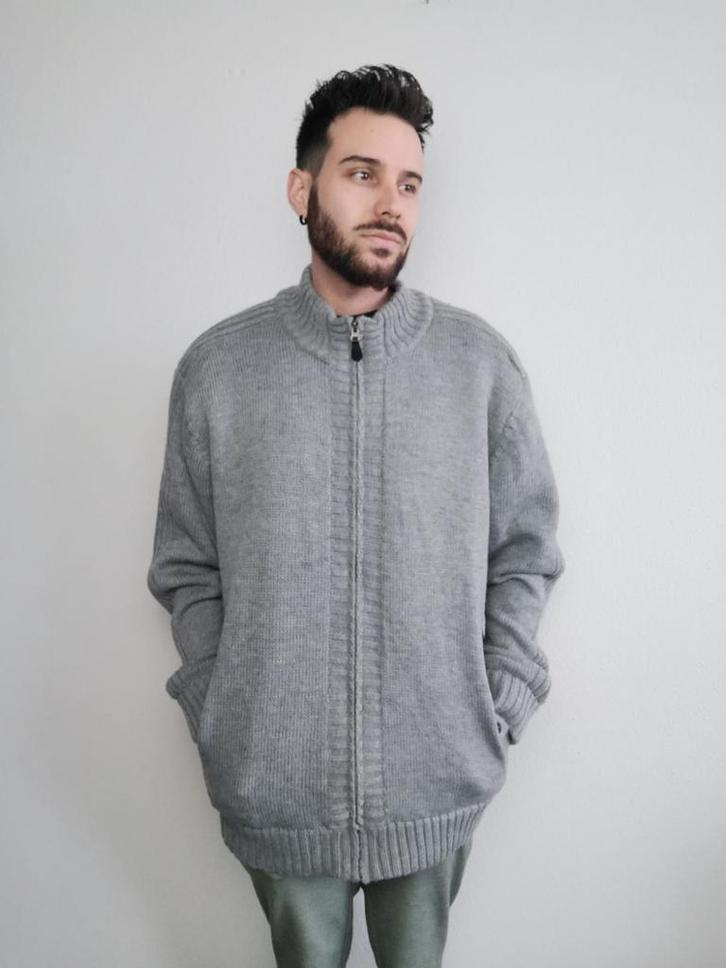 Grijs heren vest, Lively - winter - maat XL, Kleding | Heren, Truien en Vesten, Zo goed als nieuw, Maat 56/58 (XL), Grijs, Ophalen of Verzenden