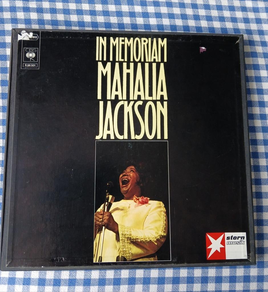 In memoriam Mahalia Jackson 5 lps,1 no 7/8  is er uit en9/10, Ophalen of Verzenden