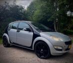 Smart ForFour 1.0 2006 Zwart, Auto's, Smart, Voorwielaandrijving, Stof, 64 pk, ForFour