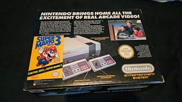 nes super mario bros 3 set in doos met boxprotector  beschikbaar voor biedingen