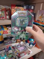 Pokémon Paldea Partners Tin - Meowscarada ex, Ophalen of Verzenden, Nieuw, Overige typen, Foil