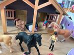 Schleich Paarden Manege, Auto & Trailer, Ophalen, Zo goed als nieuw, Jongen of Meisje