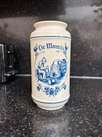 Delfts blauw vaas pot, h: 18 cm, Antiek en Kunst, Antiek | Keramiek en Aardewerk, Ophalen of Verzenden