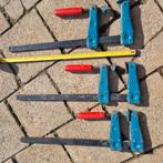 3 grote lijmklemmen 65cm lang, Doe-het-zelf en Verbouw, Ophalen, Zo goed als nieuw