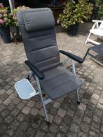 2 Campingstoelen met verstelbare rugleuning, Caravans en Kamperen, Ophalen, Gebruikt, Campingstoel