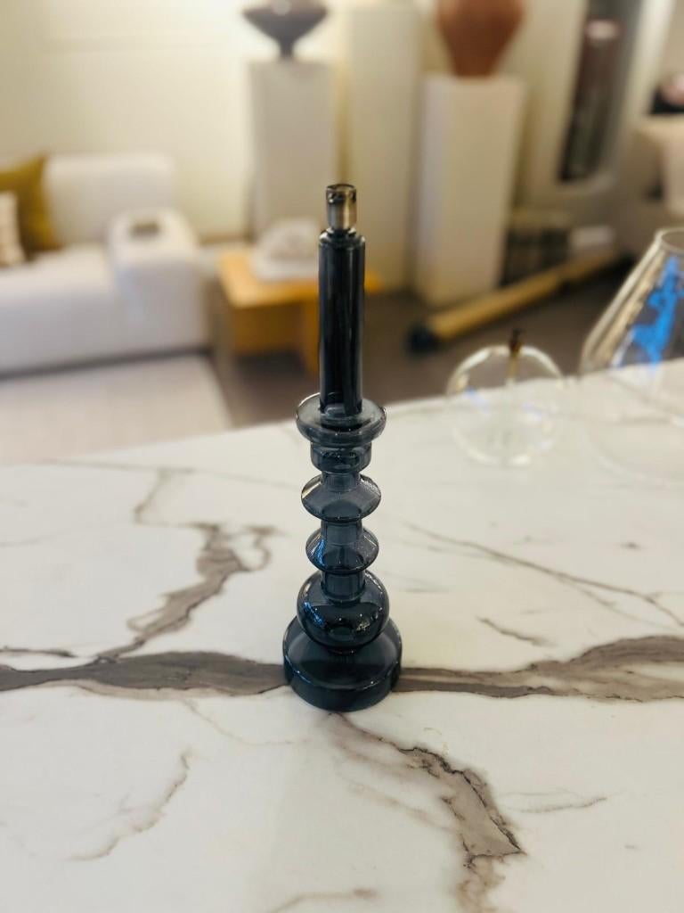 olielamp Peri Living blauw L, Ophalen, Zo goed als nieuw