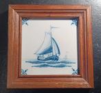 Tichelaar Makkumer aardewerk tegel 18x18cm, Ophalen