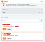 Zevenheuvelenloop 15 kilometer startnummer, Sport en Fitness, Loopsport en Atletiek, Ophalen, Nieuw, Overige typen, Overige merken