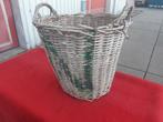 ORGINELE JAREN 50 RIETEN MAND VOOR HAARDHOUT 9.95 EURO, Ophalen of Verzenden, Zo goed als nieuw, Rechthoekig, Riet