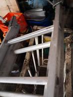 Ladder tweemaal 14 treden altrex, Doe-het-zelf en Verbouw, Steigers, Ophalen of Verzenden, Zo goed als nieuw, 5 meter of hoger