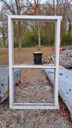 Dubbel raamkozijn met HR-glas, Doe-het-zelf en Verbouw, Kozijnen en Schuifpuien, Gebruikt, Raamkozijn, 225 cm of meer, Hout