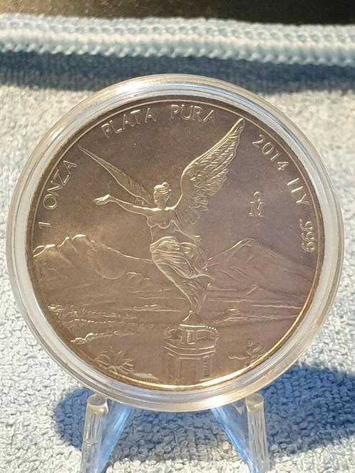 Libertad 2014, 1 oz .999 zilver (2-6), Postzegels en Munten, Edelmetalen en Baren, Zilver, Ophalen of Verzenden