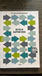 Manon Rundervoort - Beter in rapporteren nieuw, Ophalen of Verzenden, Zo goed als nieuw, Manon Rundervoort; Eric Tiggeler, Nederlands
