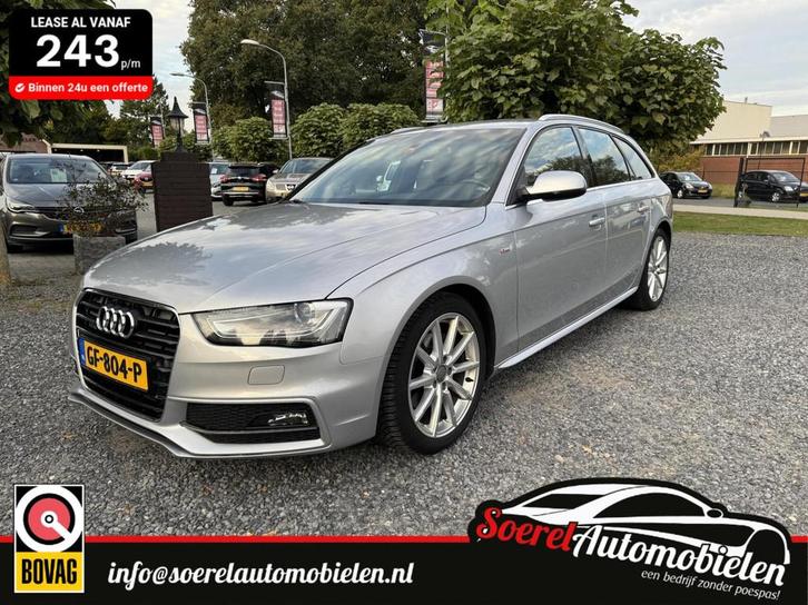 Audi A4 Avant 1.8 TFSI S Edition AUTOMAAT 18INCH SPORTLEER B, Auto's, Audi, Bedrijf, Te koop, A4, ABS, Airbags, Airconditioning