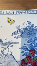 Gien OISEAU BLEU FRUIT, Huis en Inrichting, Ophalen of Verzenden, Zo goed als nieuw, Bord(en), Overige stijlen
