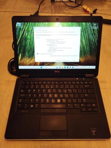 Dell latitude E7440 , 128Gb ssd, 8Gb ram, W11 24H2 pro beschikbaar voor biedingen