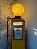 Shell benzinepomp met originele SUPERSHELL-globe, Verzamelen, Ophalen, Zo goed als nieuw, Overige typen
