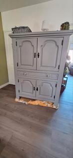 Vintage eikenhouten kast. Oerdegelijk. Zie foto's voor maten, Huis en Inrichting, Ophalen, Gebruikt, 25 tot 50 cm, Minder dan 100 cm