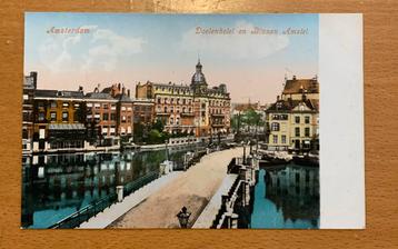 Ansichtkaart amsterdam doelenhotel en binnen Amstel beschikbaar voor biedingen