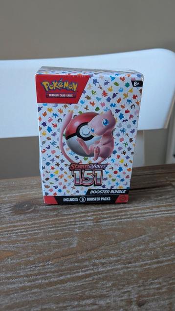 Pokémon 151 Booster Bundle MEW sealed nieuw beschikbaar voor biedingen