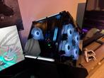 AzzaCustom GamePc, i9, 32gb, RTX 3080, Watercooled, 1tb Nvme, Computers en Software, Ophalen, 32 GB, Virtual Reality, Zo goed als nieuw