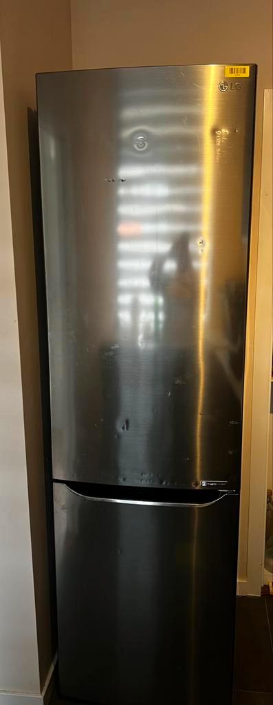LG Koelkast vriezer combinatie TE KOOP - 2 meter hoog, Witgoed en Apparatuur, Koelkasten en IJskasten, Gebruikt, Met aparte vriezer
