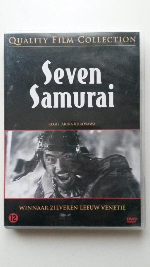 Seven samurai (QFC) - Akira Kurosawa, Cd's en Dvd's, Dvd's | Filmhuis, Azië, Vanaf 12 jaar, Verzenden