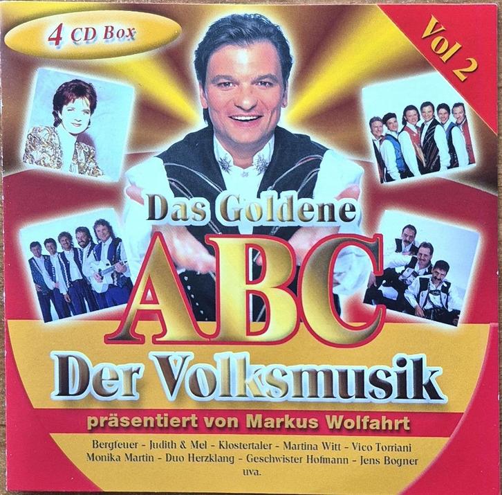 Das Goldene ABC Der Volksmusik // alleen vol.2 = 2cd = 2,99, Cd's en Dvd's, Cd's | Schlagers, Zo goed als nieuw, Ophalen of Verzenden